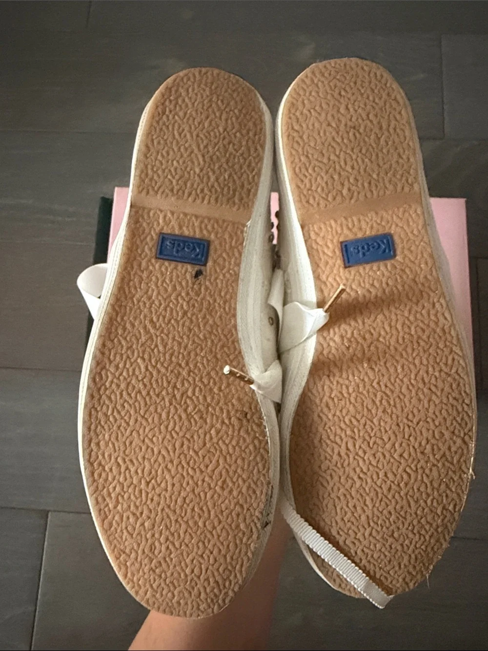Keds x Kate Spade New York Champion Lace White Sneakers